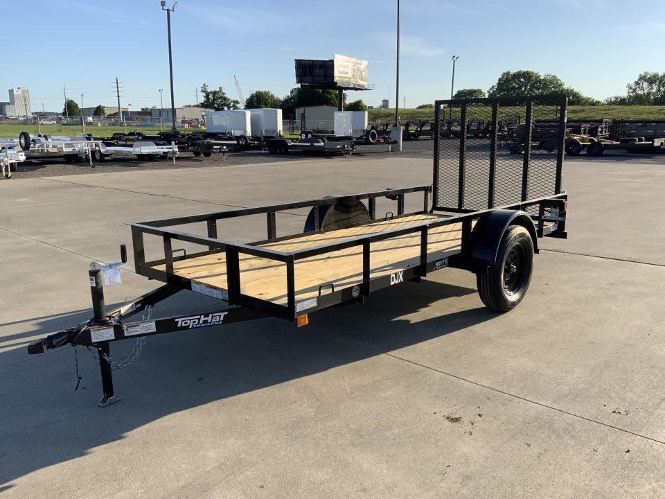 New 2026 Top Hat 60 X 12 DJX Utility Trailer