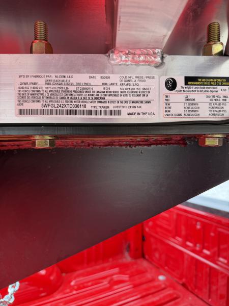 New 2026 Frontier Trailers Frontier Stock / Stock Combo Trailer
