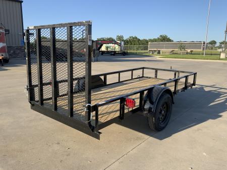 New 2026 Top Hat 60 X 12 DJX Utility Trailer