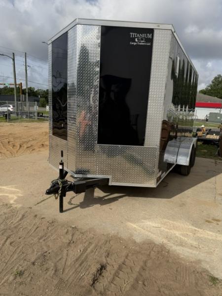 New 2026 Titanium Cargo 7X14TA Cargo / Enclosed Trailer