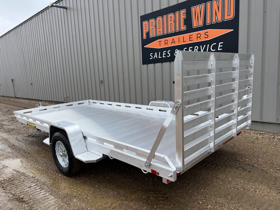 New 2027 Aluma 15' Aluminum 8015 Utility Trailer