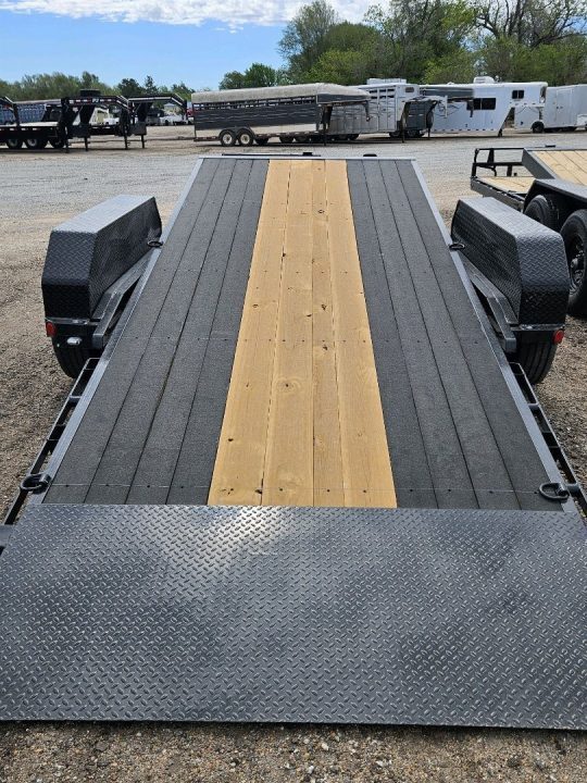 New 2027 PJ Trailers 83" x 22' 6" Channel Equipment Tilt, w/14ply Tires (T6) Tilt Trailer