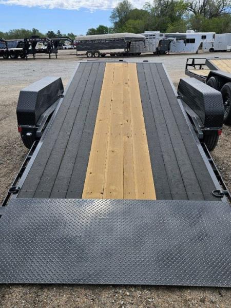 New 2027 PJ Trailers 83" x 22' 6" Channel Equipment Tilt, w/14ply Tires (T6) Tilt Trailer