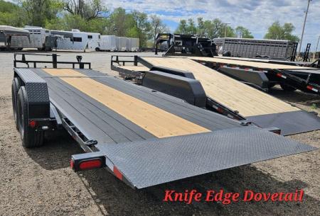 New 2027 PJ Trailers 83" x 22' 6" Channel Equipment Tilt, w/14ply Tires (T6) Tilt Trailer