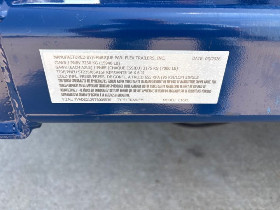 New 2026 Air Tow E16XL Specialty Trailer