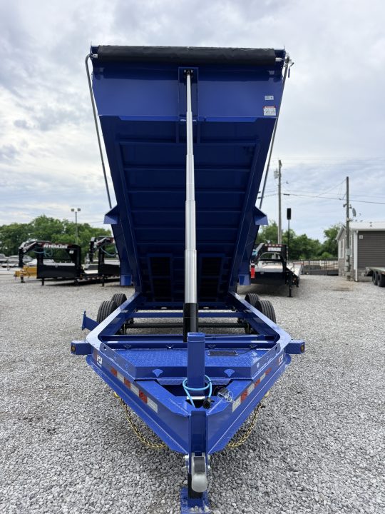 New 2026 PJ Trailers 7X16 (6 STAGE TELESCOPIC) DUMP TRAILER 15400 GVWR Dump Trailer