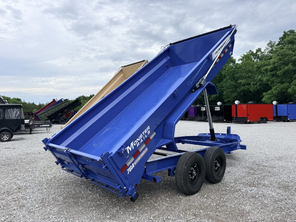 New 2026 PJ Trailers 7X16 (6 STAGE TELESCOPIC) DUMP TRAILER 15400 GVWR Dump Trailer