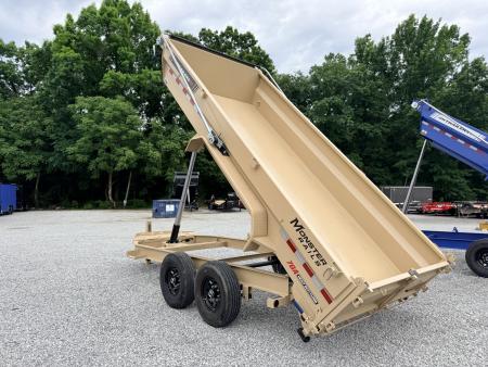 New 2026 PJ Trailers 7X16 (6 STAGE TELESCOPIC) DUMP TRAILER 15400 GVWR Dump Trailer