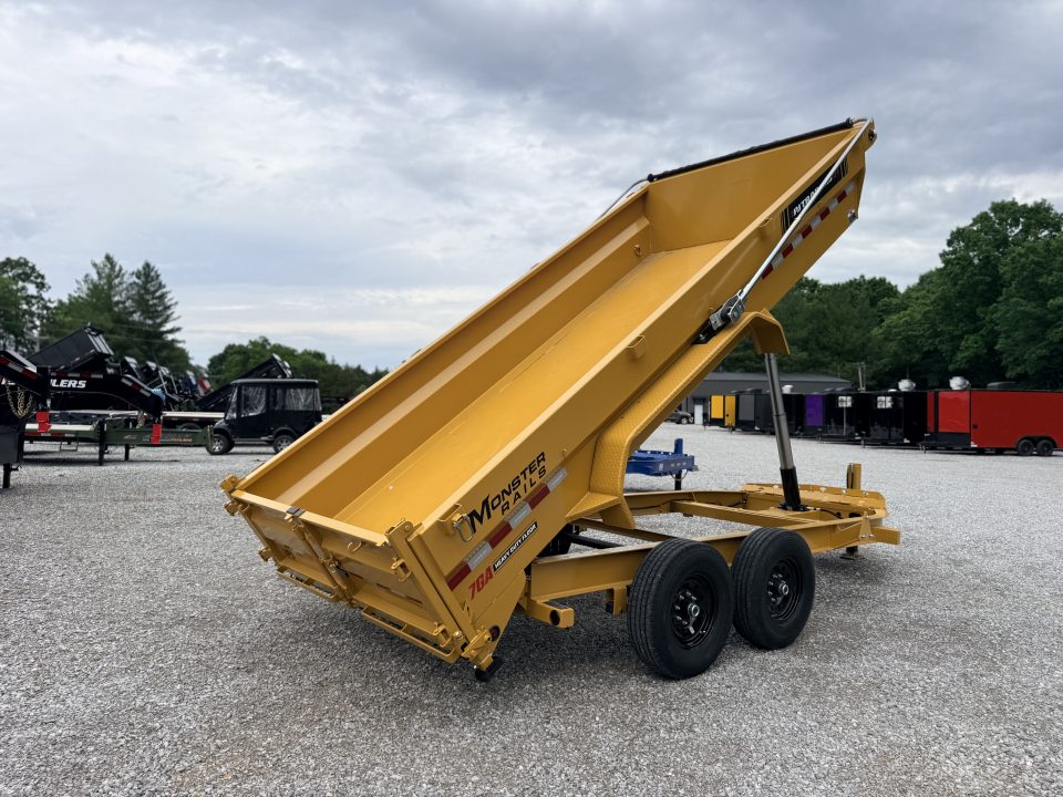 New 2026 PJ Trailers 7X16 (6 STAGE TELESCOPIC) DUMP TRAILER 15400 GVWR Dump Trailer