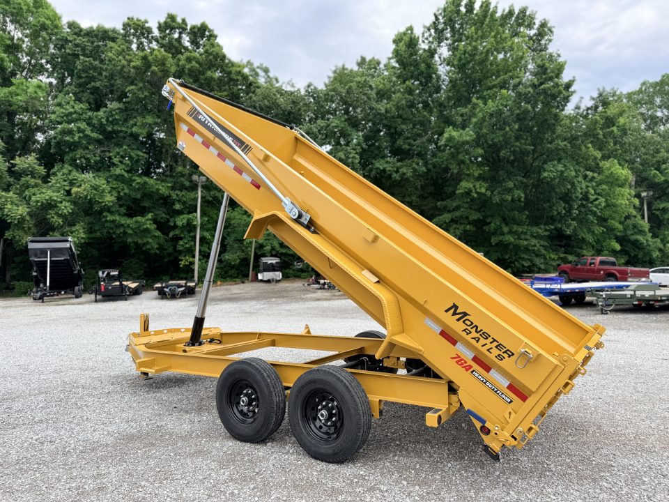New 2026 PJ Trailers 7X16 (6 STAGE TELESCOPIC) DUMP TRAILER 15400 GVWR Dump Trailer