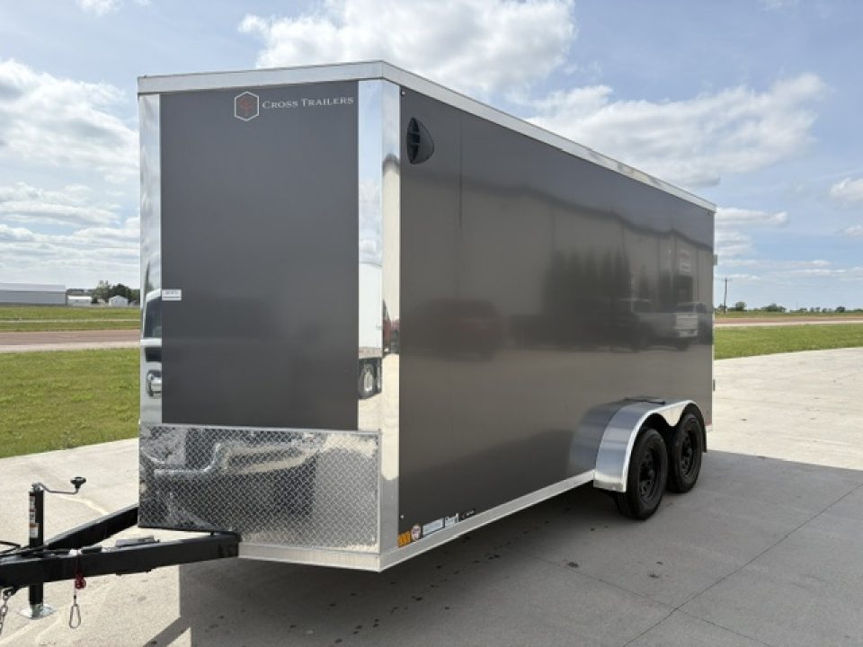 New 2026 Cross Trailers 7x16ft Alpha Enclosed Cargo Trailer