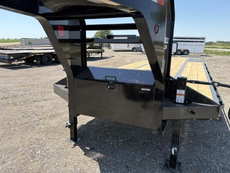 New 2026 Buckshot Bolt 32R 102x32ft Deckover Flatbed Trailer 10k axles