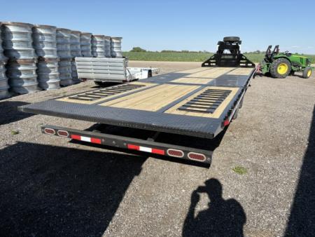 New 2026 Midsota FBHB32-GN-230 Deckover Flatbed Trailer 102x32ft 10k axles