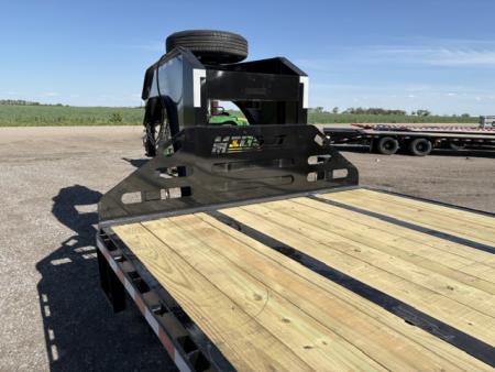 New 2026 Midsota FBHB32-GN-230 Deckover Flatbed Trailer 102x32ft 10k axles
