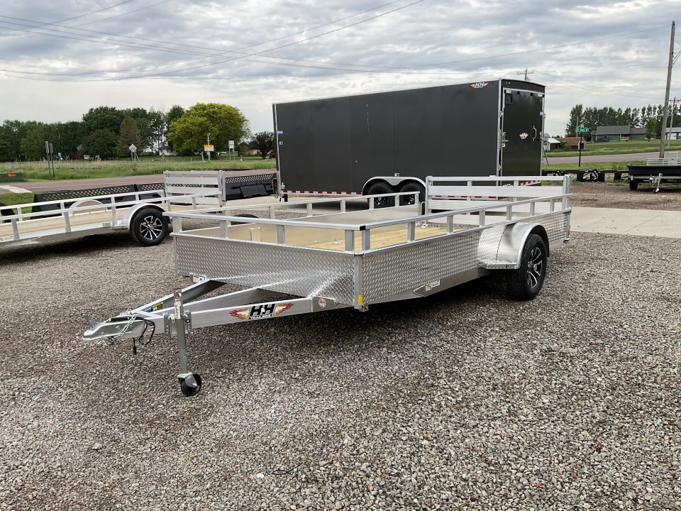 New 2026 H&H Trailers H-SSA8214-030 Utility Trailer
