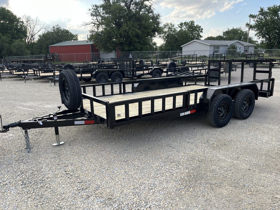 New 2026 Stag Trailers 82"x16' Tandem Axle Dovetail ATV Utility Trailer