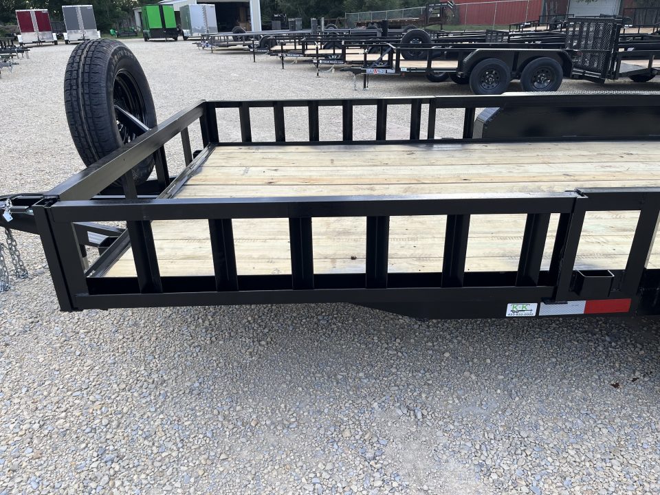 New 2026 Stag Trailers 82"x16' Tandem Axle Dovetail ATV Utility Trailer