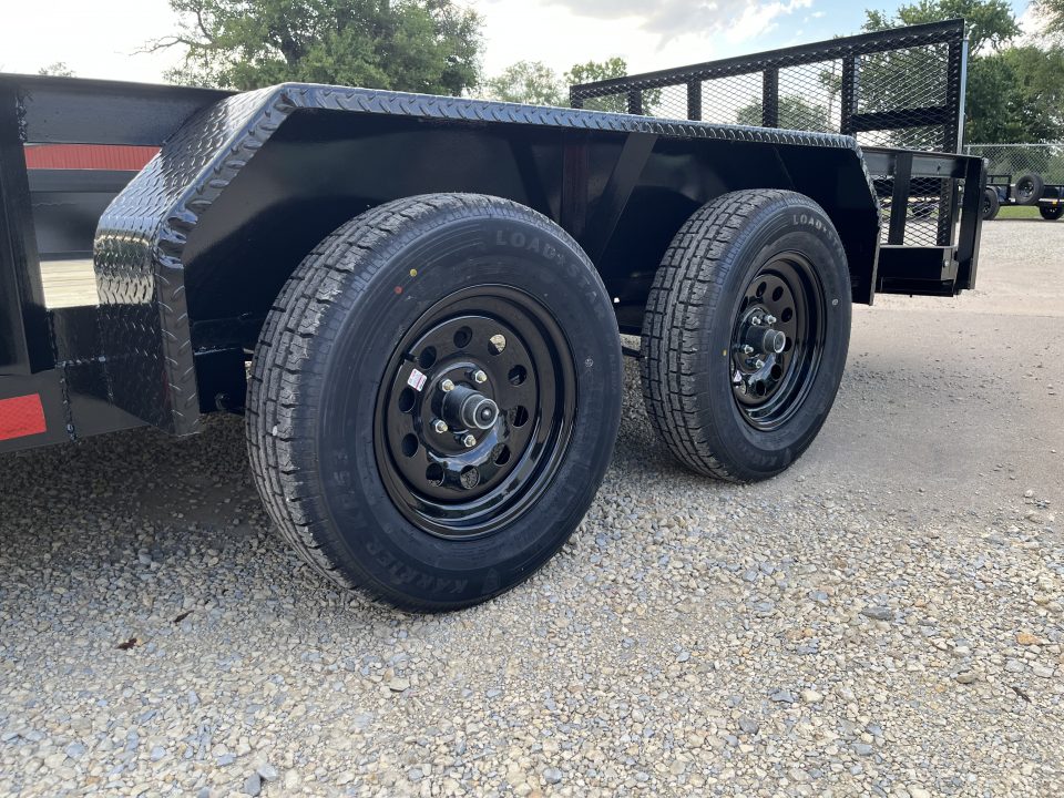 New 2026 Stag Trailers 82"x16' Tandem Axle Dovetail ATV Utility Trailer