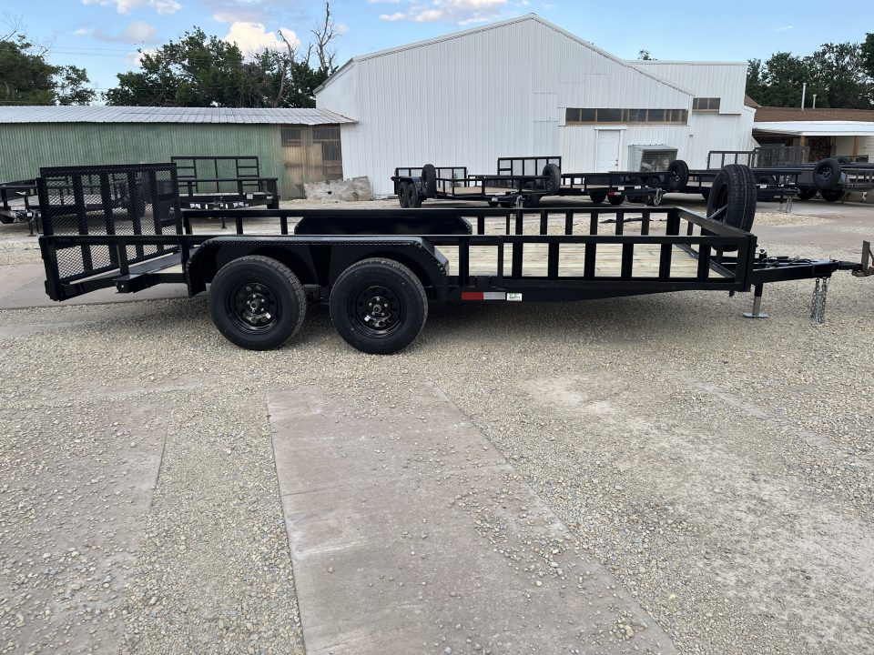 New 2026 Stag Trailers 82"x16' Tandem Axle Dovetail ATV Utility Trailer