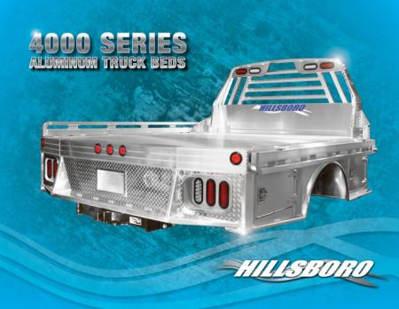 New 2026 Hillsboro 96"x112" Dually Cab & Chassis 4000 Series Truck Bed