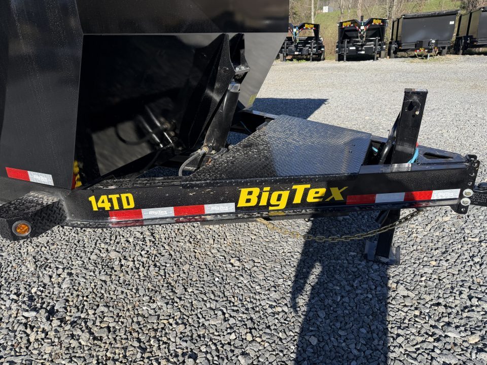 New 2026 Big Tex 14TD 6 STAGE TELESCOPIC LIFT 16’ 7 GAUGE FLOOR 4’ SIDES
