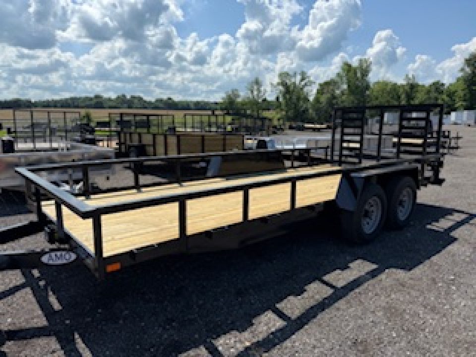 New 2026 AMO 82" X 20' UTILITY 10K GVW Utility Trailer