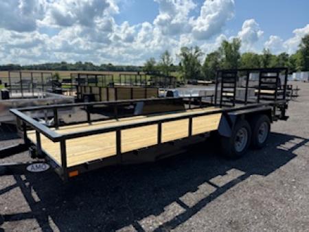 New 2026 AMO 82  X 20' UTILITY 10K GVW Utility Trailer