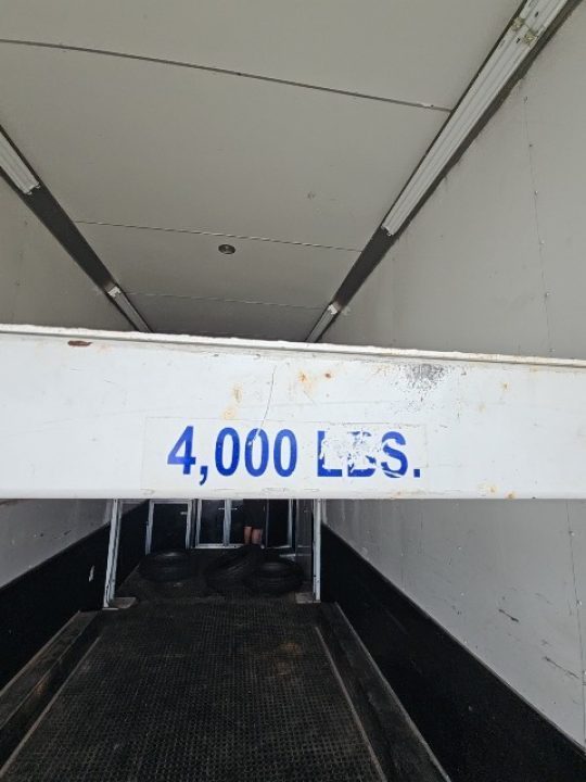 Used 2009 United Expressline 8.5 x 28 21K Enclosed 2-Car Stacker Car / Racing Trailer