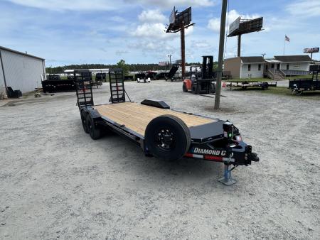 New 2026 Diamond C LPX207 Equipment Trailer, 82x20, #12,120 lbs Payload