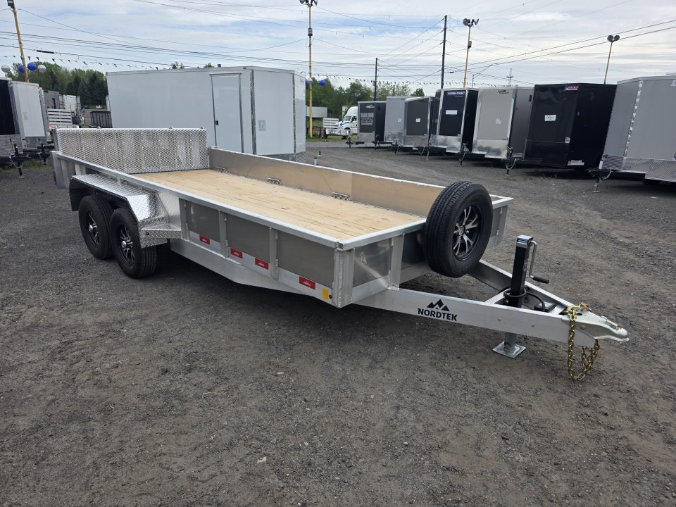 New 2026 Nordtek 82X16 7K - ALUMINUM Utility Trailer