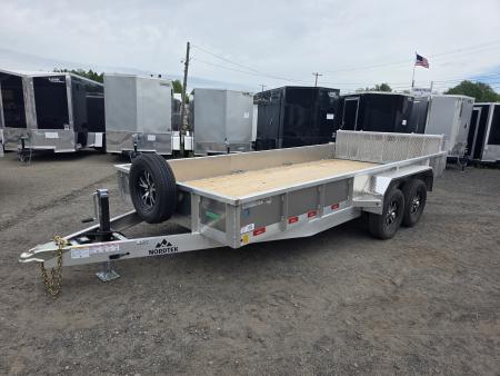 New 2026 Nordtek 82X16 7K - ALUMINUM Utility Trailer