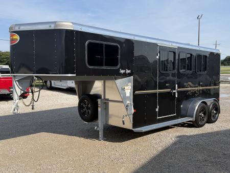 New 2025 Sundowner 3 Horse Gooseneck Horse Trailer