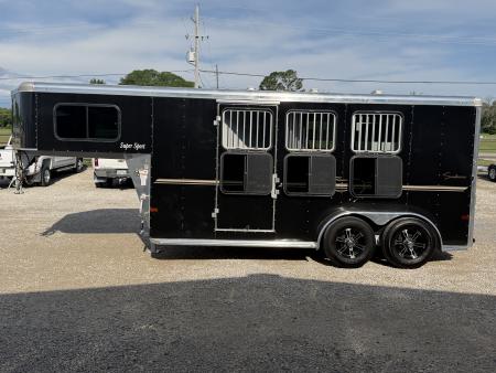New 2025 Sundowner 3 Horse Gooseneck Horse Trailer