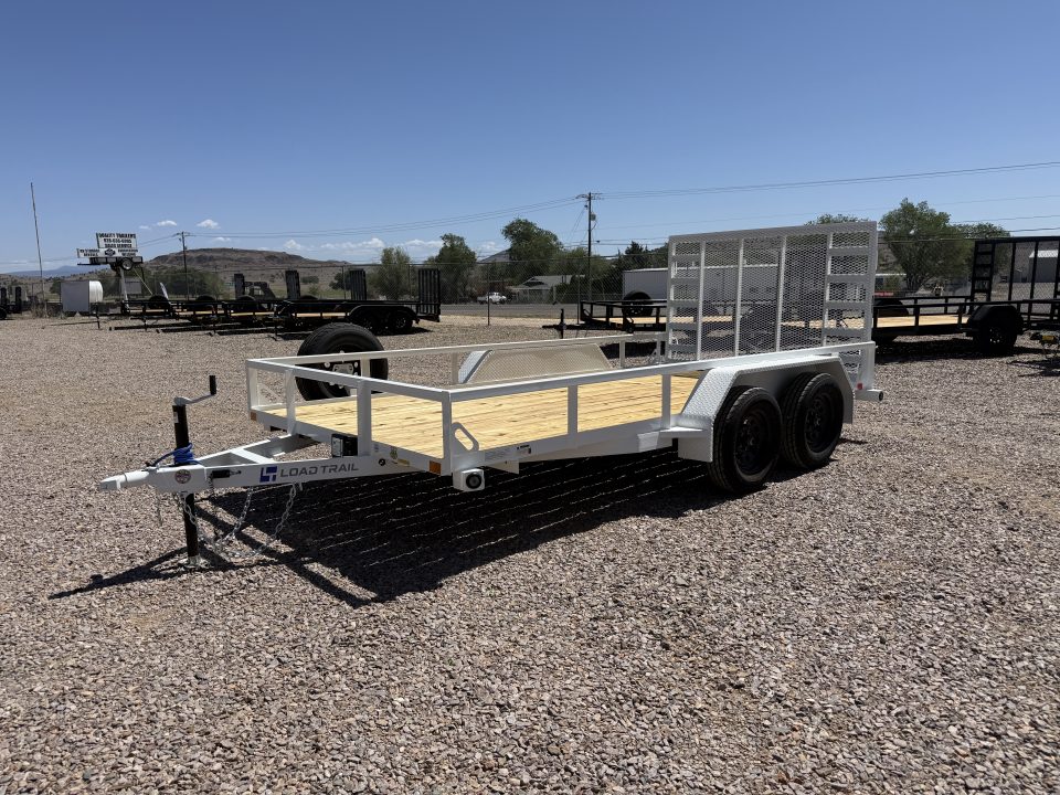 New 2026 Load Trail 83"x14' Double Axle Utility Trailer