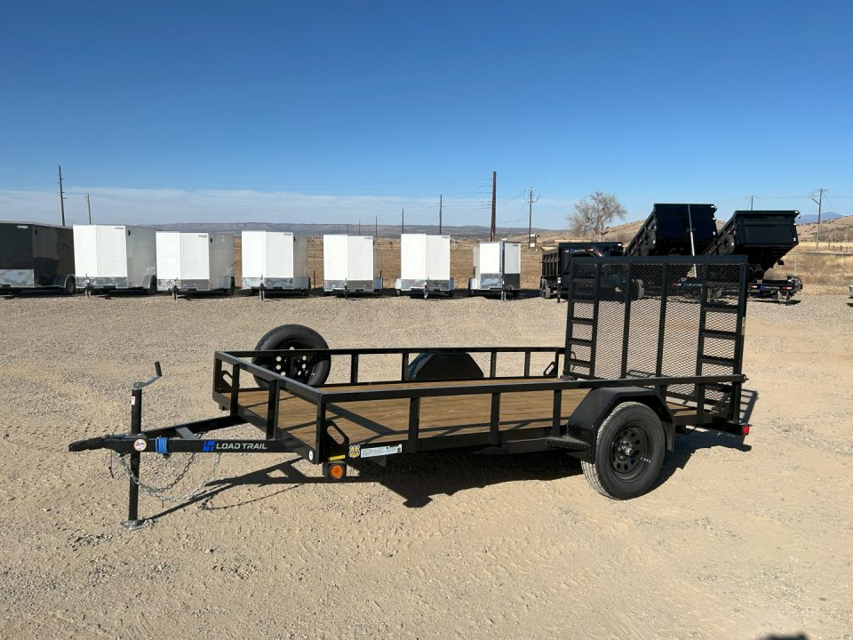 New 2026 Load Trail 83"x12' Single Axle with ramp Utility Trailer