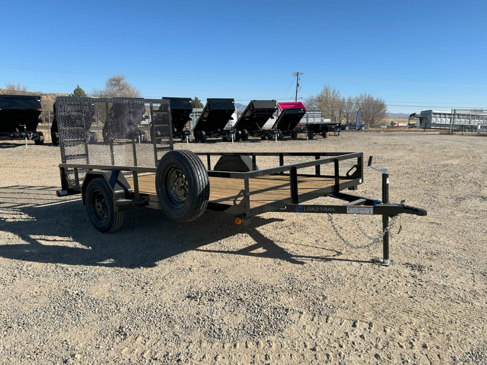 New 2026 Load Trail 83"x12' Single Axle with ramp Utility Trailer