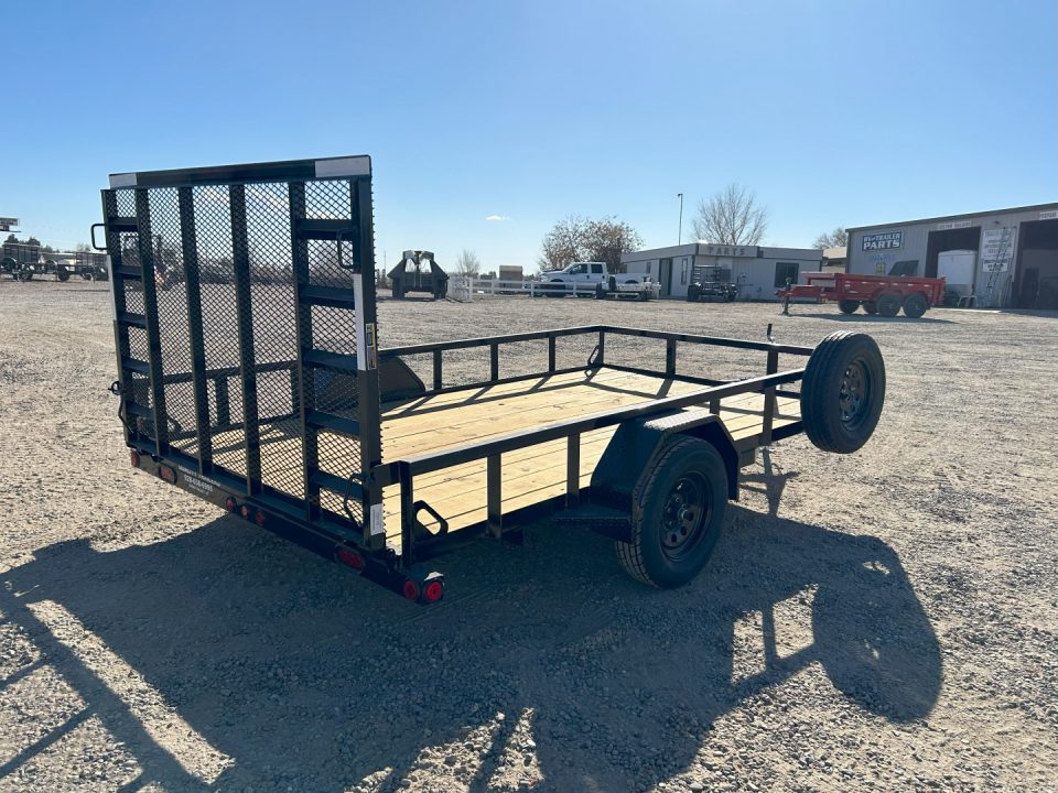 New 2026 Load Trail 83"x12' Single Axle with ramp Utility Trailer