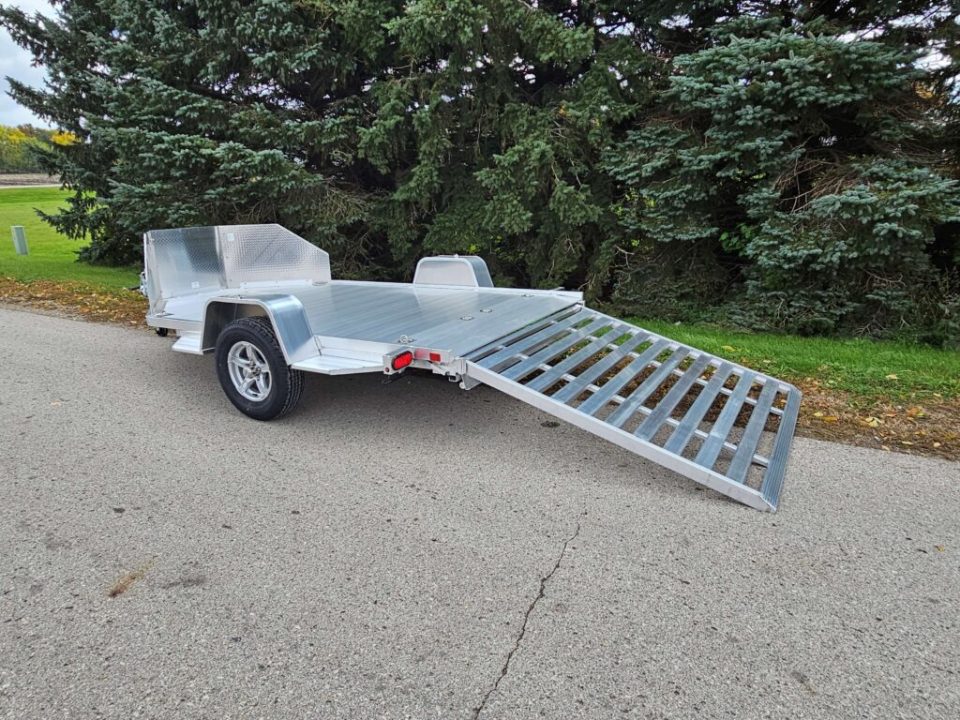 New 2027 Aluma MC10S-R Motorcycle Trailer