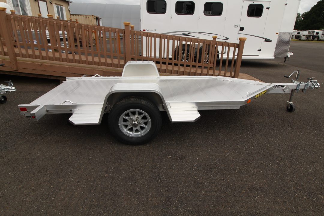 New 2027 Aluma MC10S-R Motorcycle Trailer
