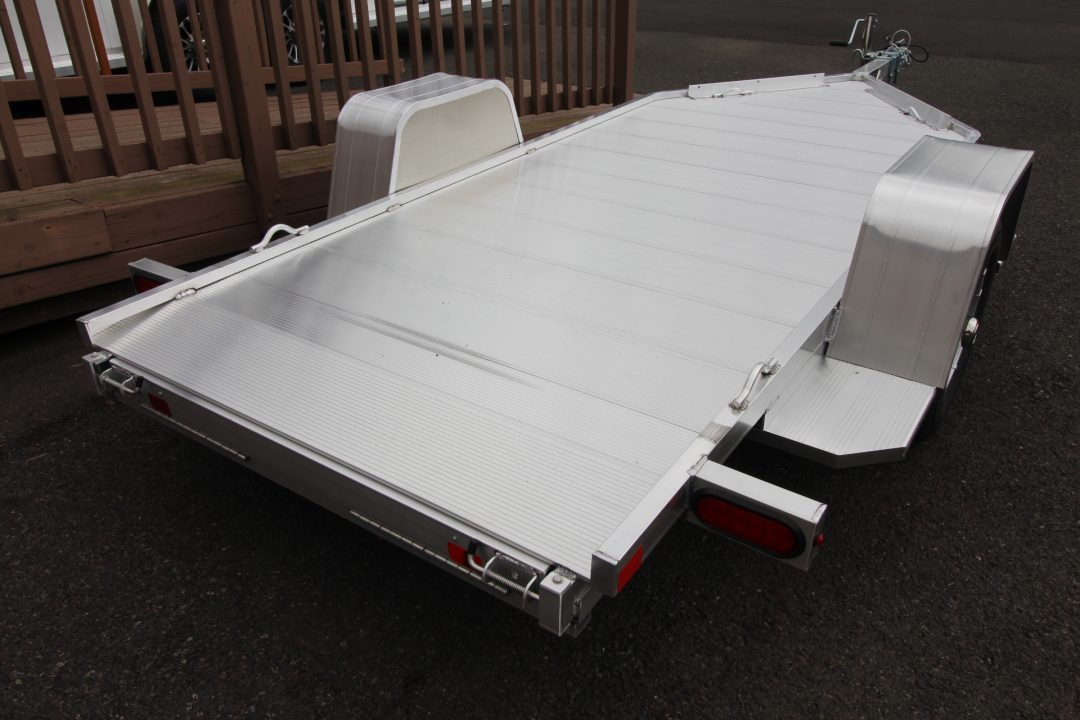 New 2027 Aluma MC10S-R Motorcycle Trailer