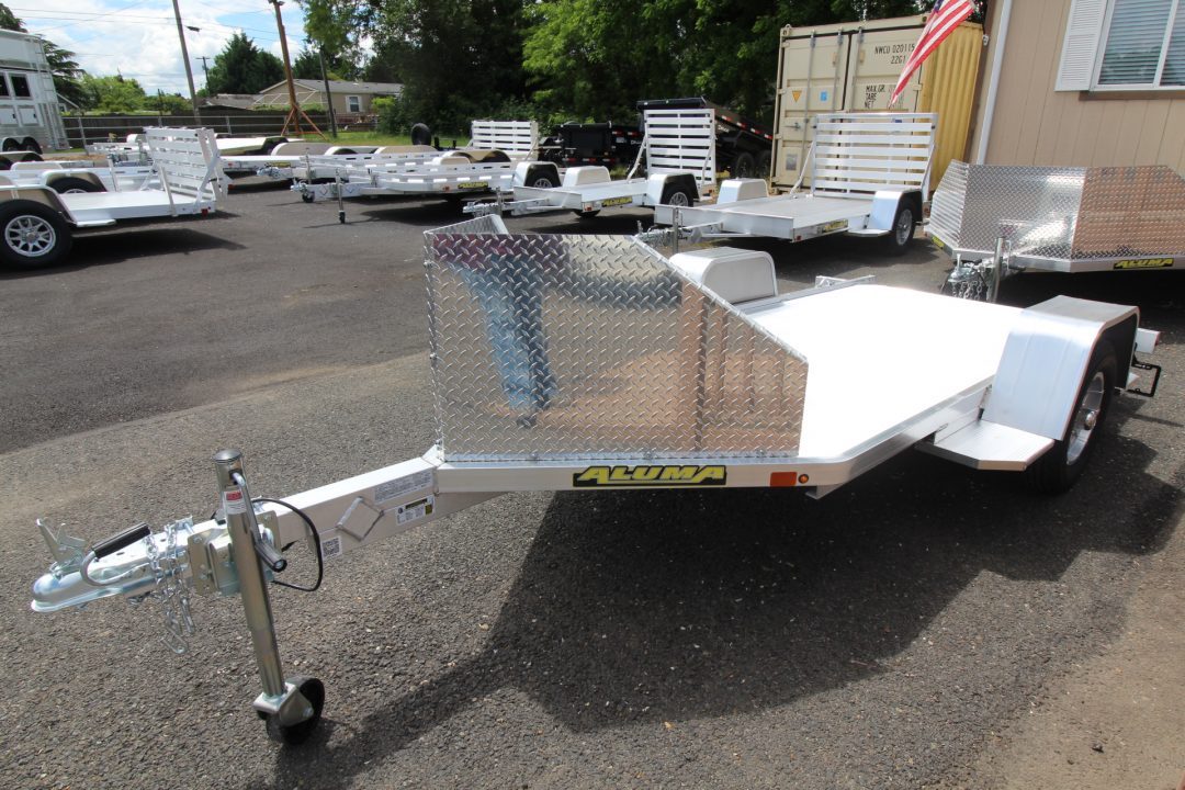 New 2027 Aluma MC10S-R Motorcycle Trailer
