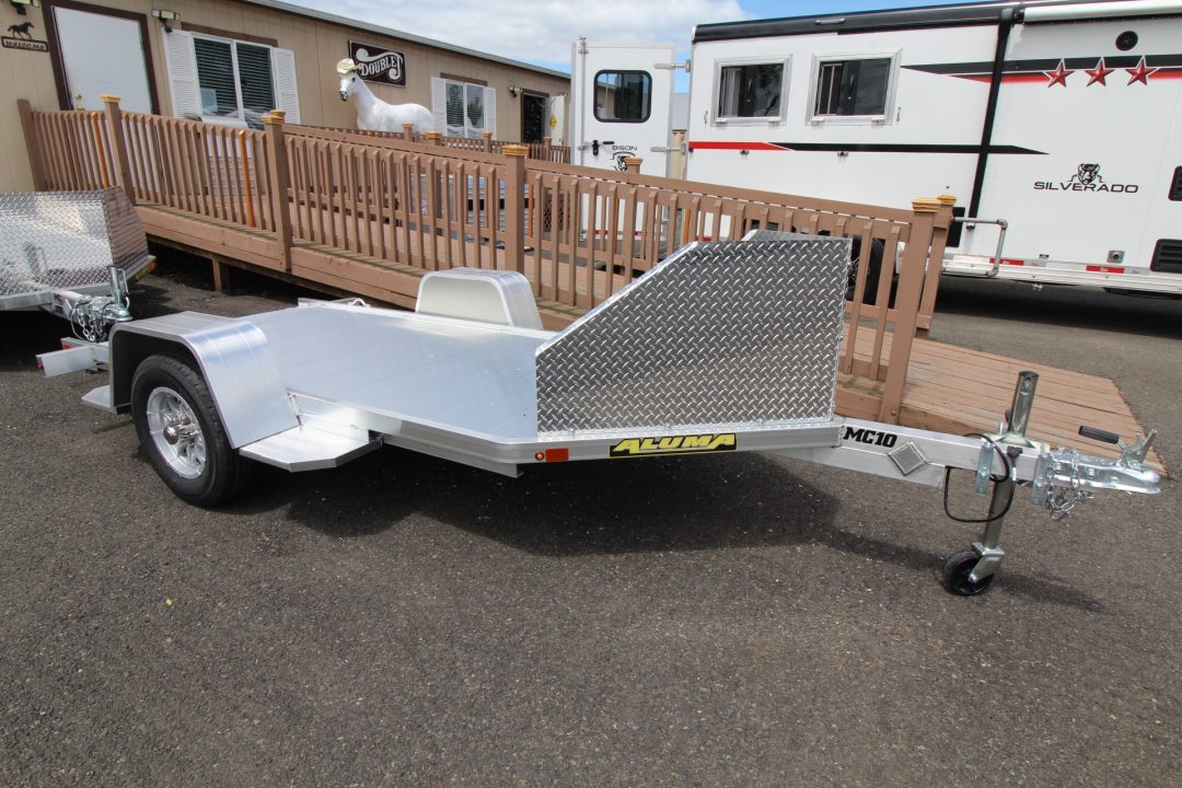 New 2027 Aluma MC10S-R Motorcycle Trailer