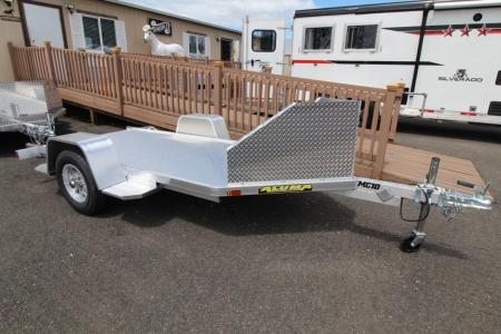 New 2027 Aluma MC10S-R Motorcycle Trailer