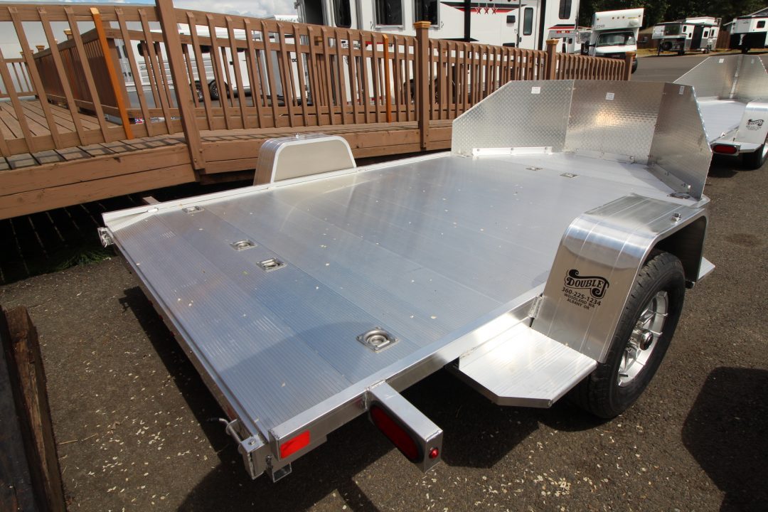 New 2027 Aluma MC210 Single Axle- Ramp- Motorcycle Trailer