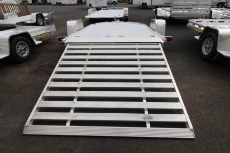 New 2027 Aluma MC210 Single Axle- Ramp- Motorcycle Trailer