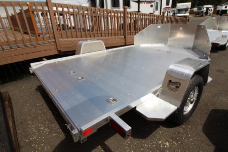 New 2027 Aluma MC210 Single Axle- Ramp- Motorcycle Trailer
