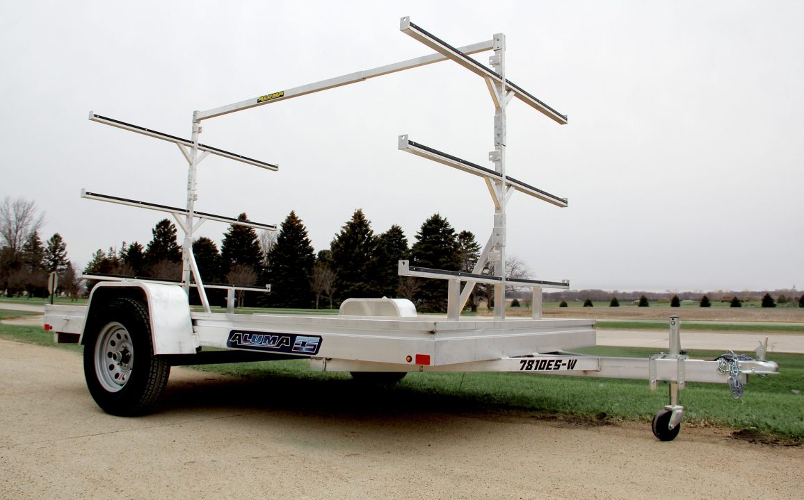 New 2027 Aluma 8414 Raft Trailer