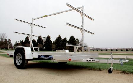New 2027 Aluma 8414 Raft Trailer