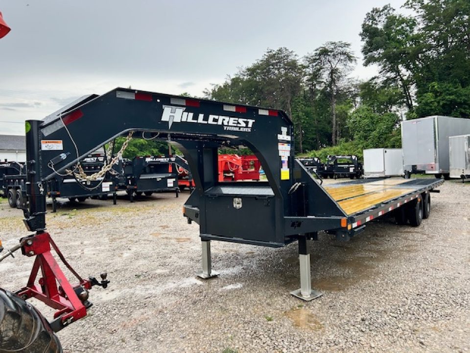 New HillCrest Gooseneck 20+12 Auto Latching Hydraulic Dovetail- 25.9K