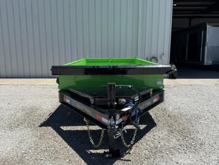 New Load Trail Dump 7x14 14K 18" Sides- Black/Green